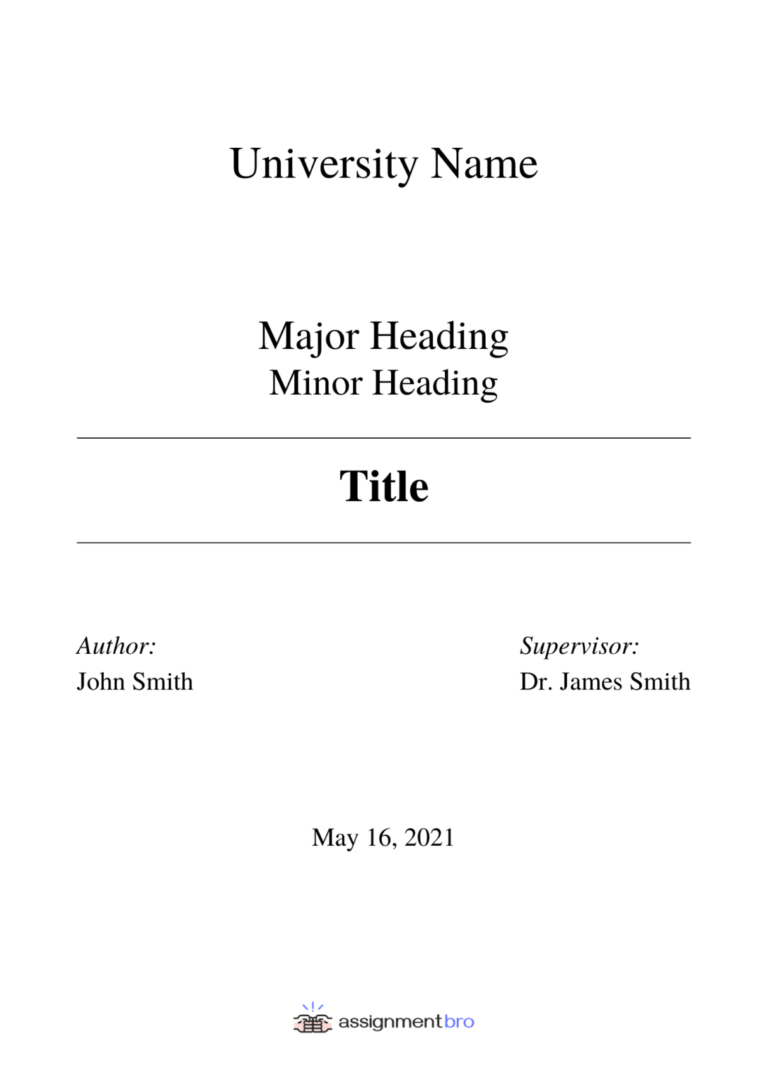 How To Make A Cover Page For Assignment Guide AssignmentBro   University Name Min 1086x1536 