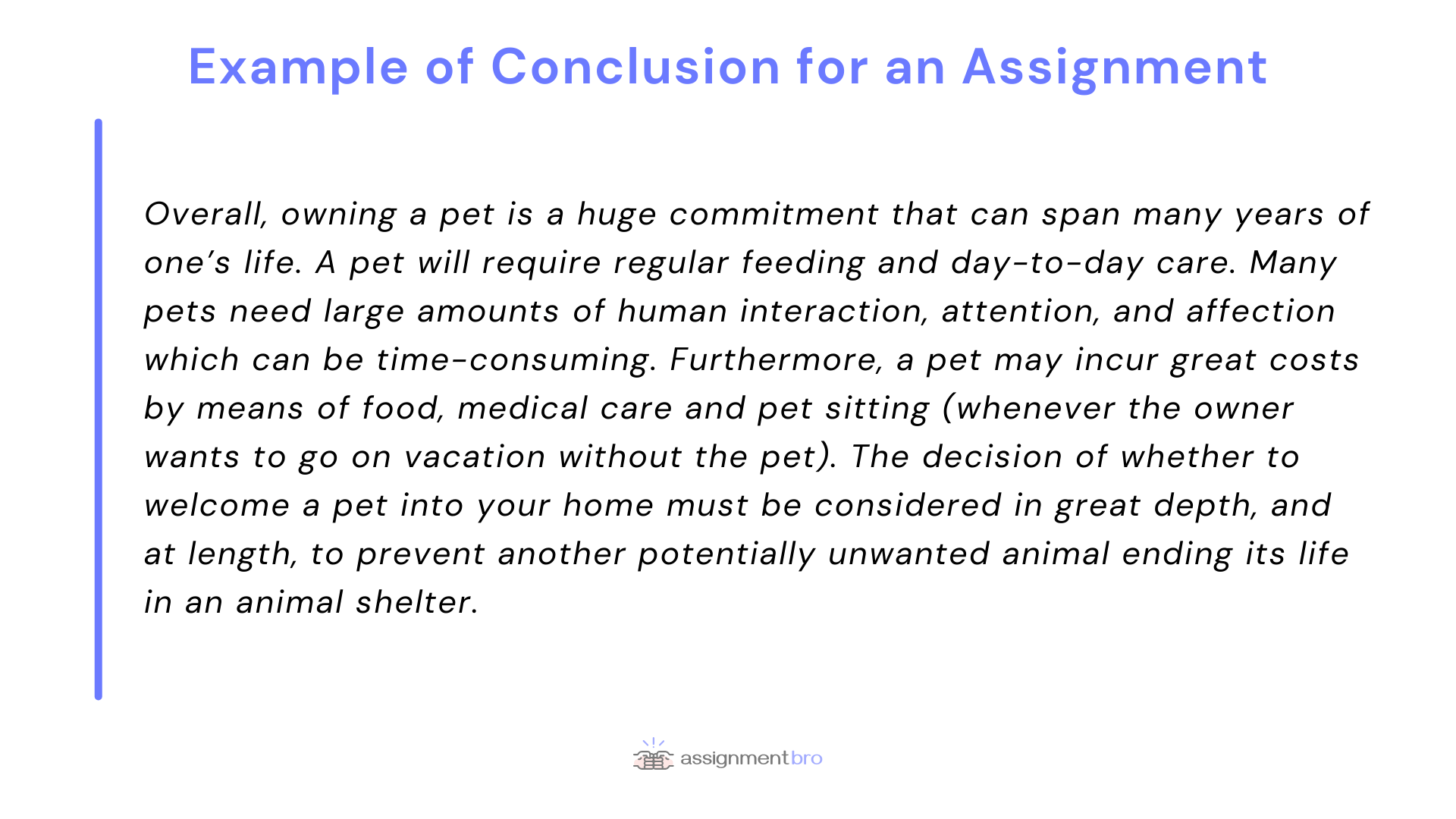 conclusion for ratio analysis assignment