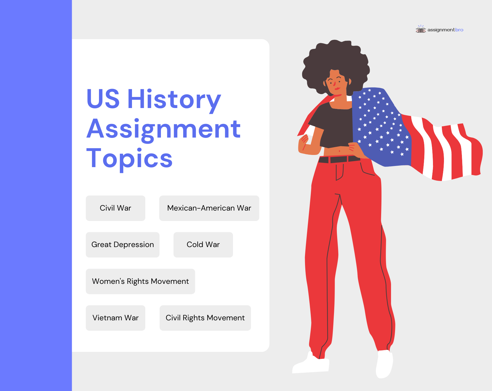 the US history assignment topics