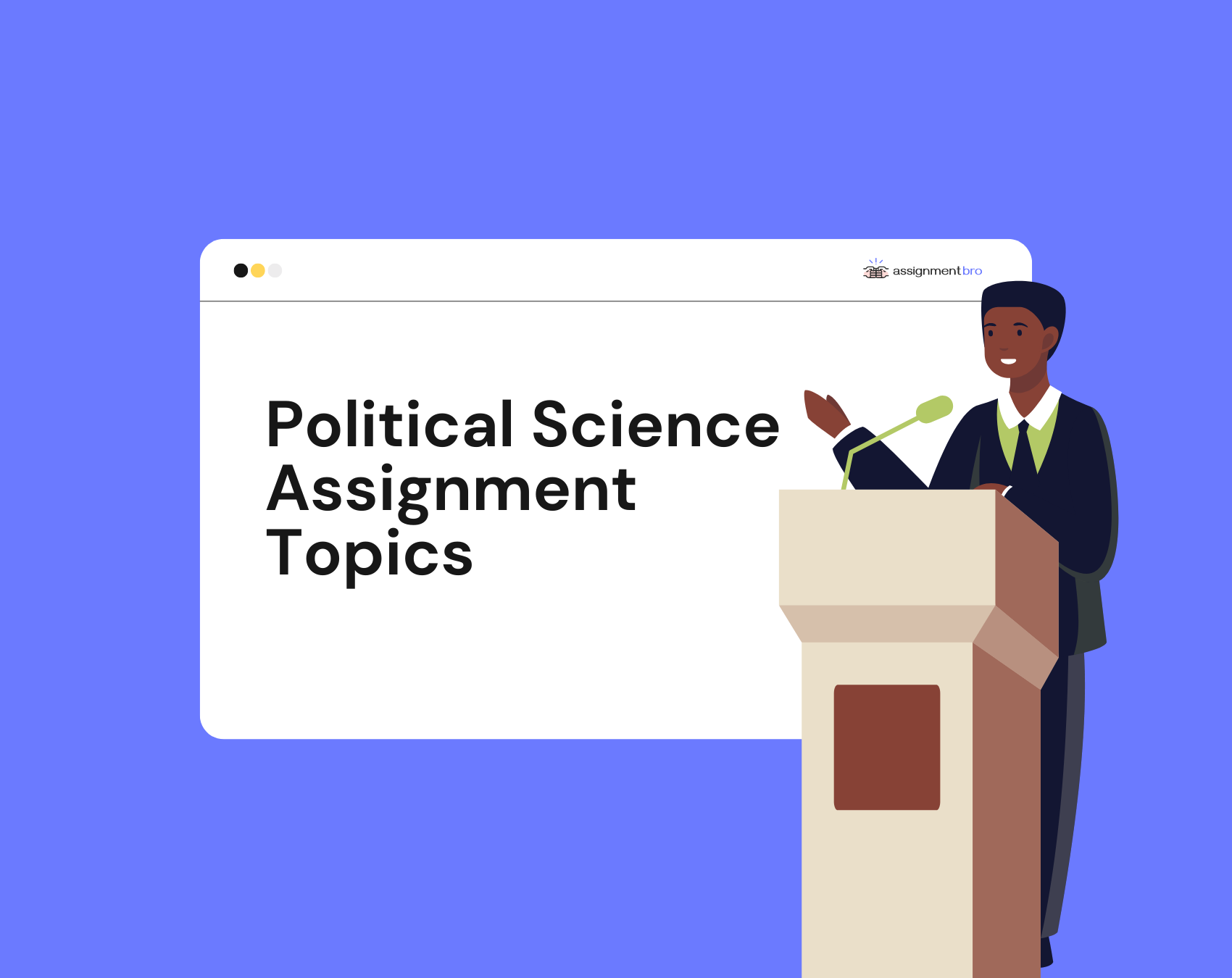 Political Science Assignment Topics
