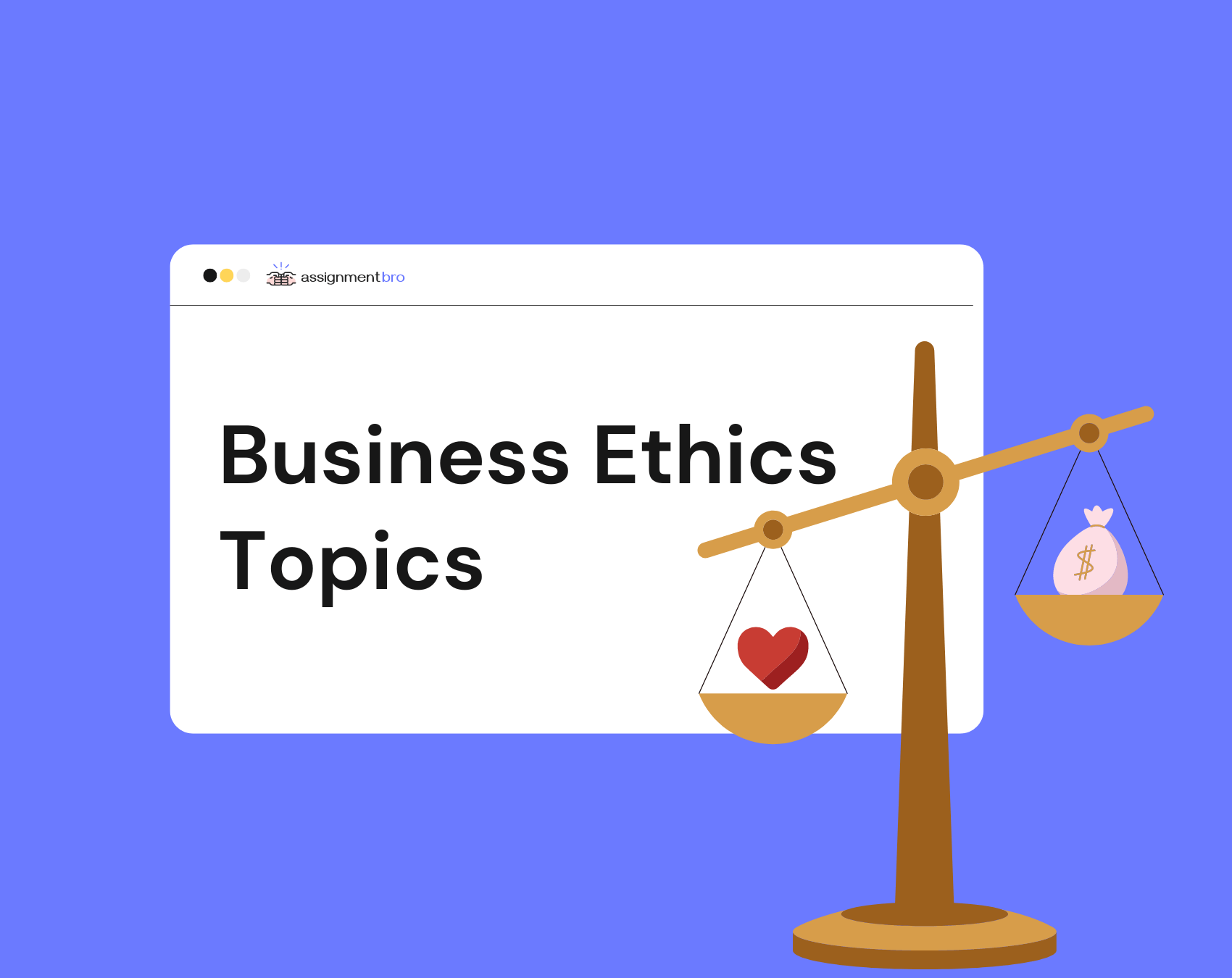 Business Ethics Assignment Topics