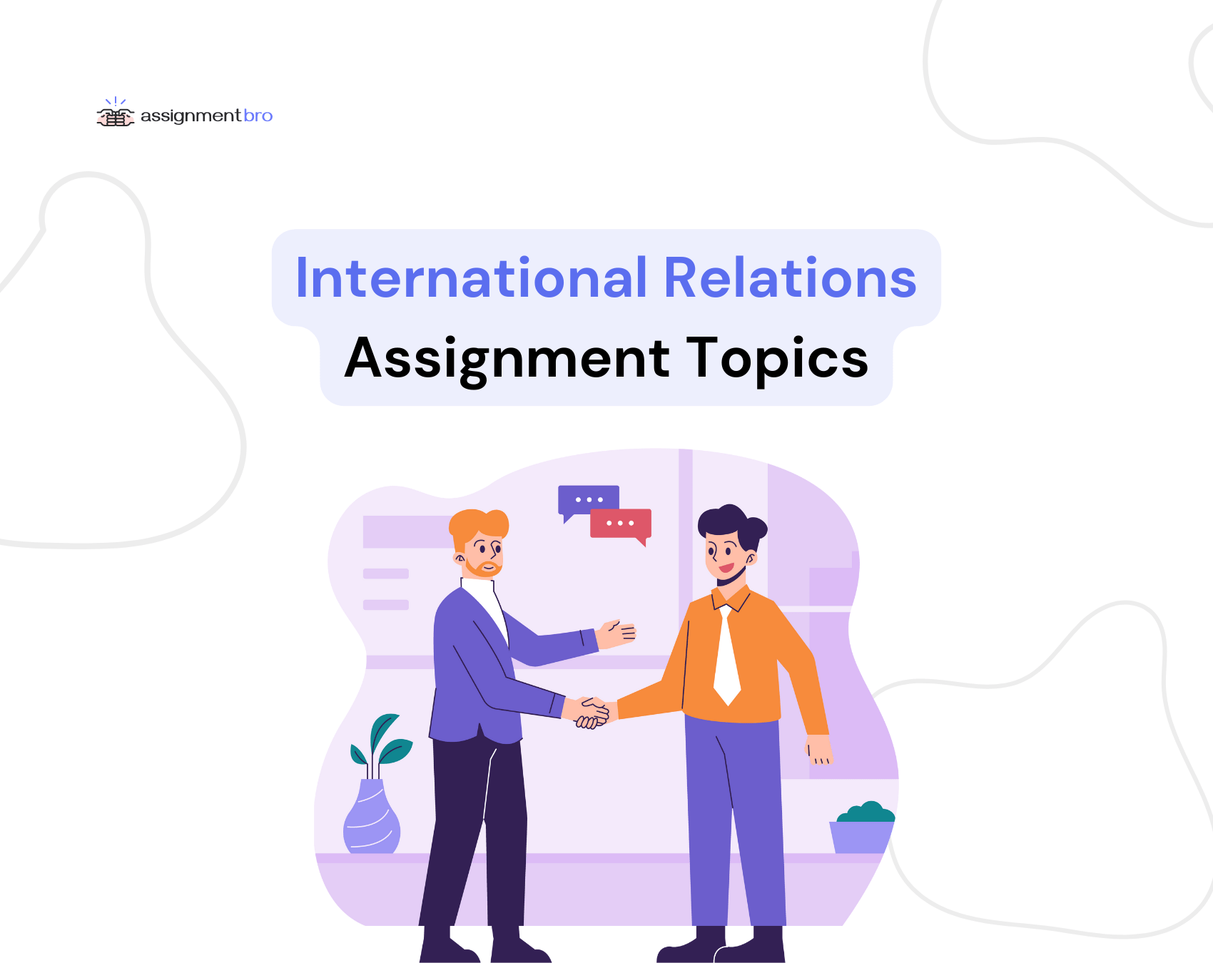 International Relations Assignment Topics