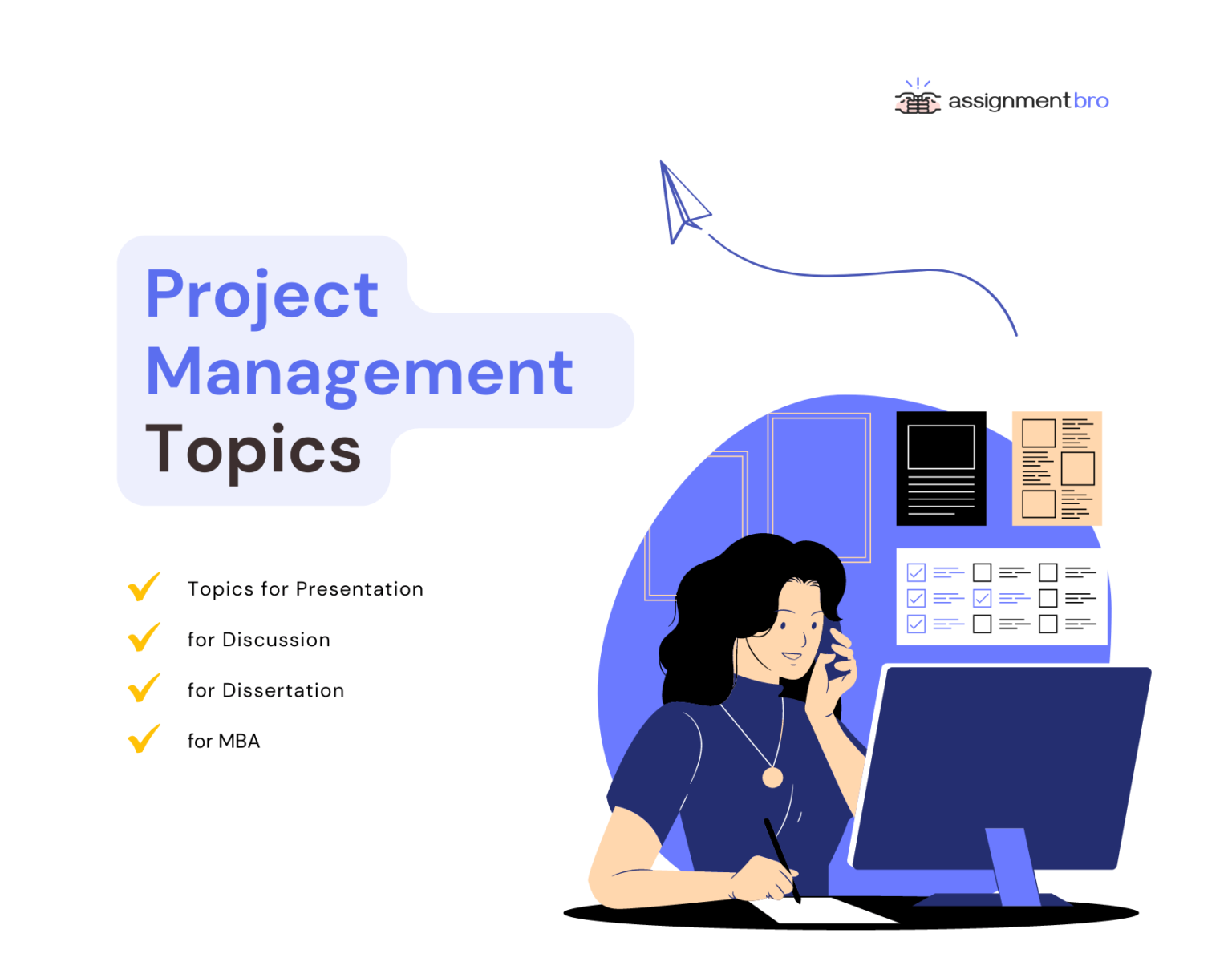 project management assignment ideas