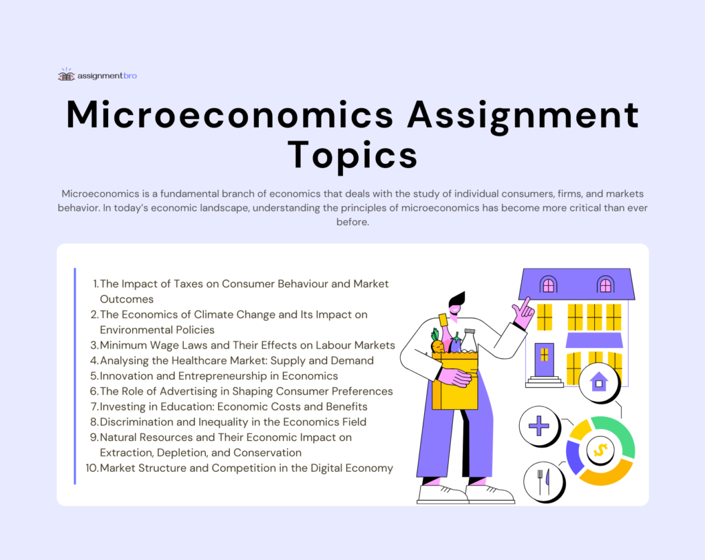 microeconomics topics for assignment